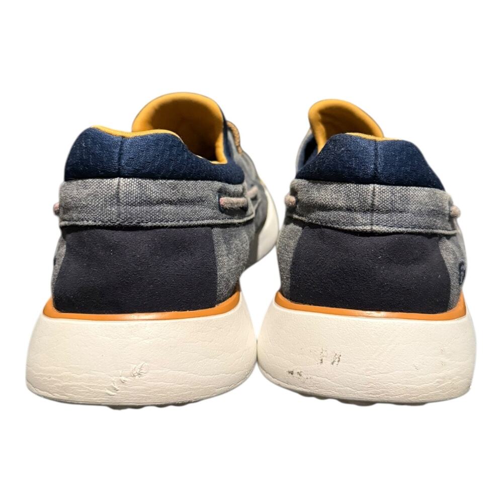 Skechers Bellinger Garmo Shoes Men’s Size 11 Navy Blue Slip On Loafers 65896 - Picture 6 of 9